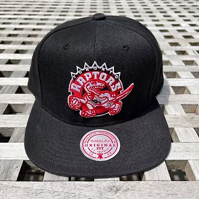 Toronto Raptors VTG Vintage Logo Mitchell Ness HWC Hardwood Classic Snapback Hat • $19.99