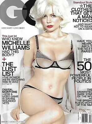 GQ Magazine Michelle Williams 50 Most Powerful People In Politics Sleigh Bells ` • $20.66