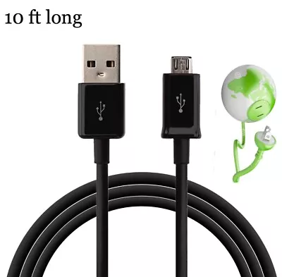 NEW 10 FT Long Power Cord Usb Cable For Roku  Stick Amazon Fire & H96 Stick • $9.99