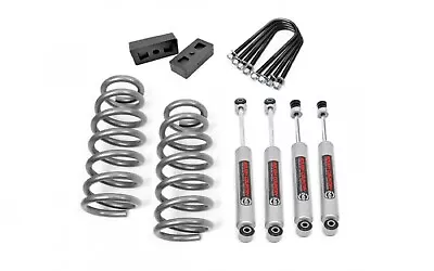 Rough Country 36630 Bolt-On 3-Inch Suspension Lift Kit For 02-05 Dodge Ram 1500 • $349.95