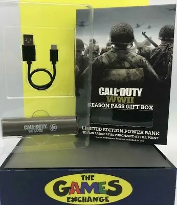 Call Of Duty Wwii Power Bank Limited Edition Charging • £6.64