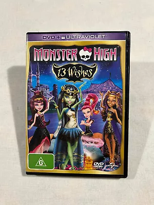 Monster High / 13 Wishes /  DVD / Special Features • $4.18