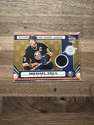 Michael Peca / 2003-04 Pacific Prism Authentic Game Used Jersey 771/1185** • $3.50