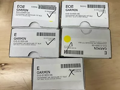 For Parts Repair Lot X5 Garmin Vivosmart HR Activity Tracker AS IS • $189.43