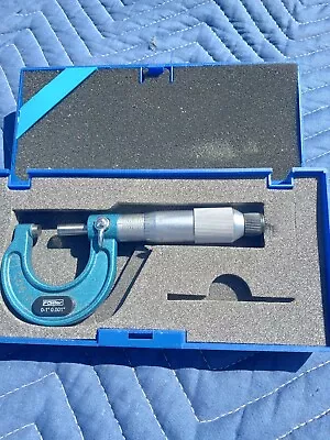 Fowler Outside Micrometer With Case 0-1”  • $22