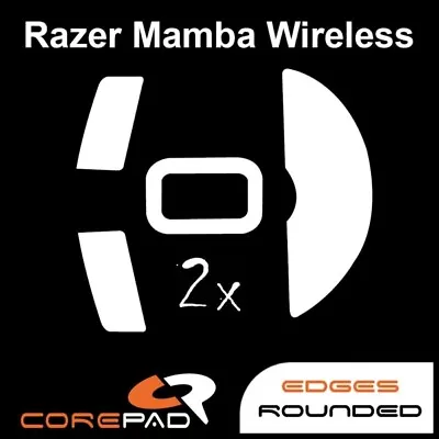 Corepad Skatez Razer Mamba Wireless 2018 Replacement Mouse Feet PTFE Teflon • $12.99