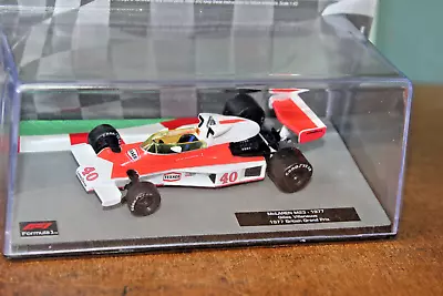 PANINI 1:43 FORMULA ONE F1 McLAREN M23 - GILLES VILLENEUVE BRITISH GP 1977 • $13.66