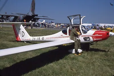 Grob Vigilant Glider ZH118 1999 Jessop 35mm Slide HE855 • £2