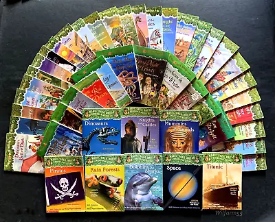 47 Lot  MAGIC TREE HOUSE Books Complete 1-28  Merlin Missions + Research Guides • $72