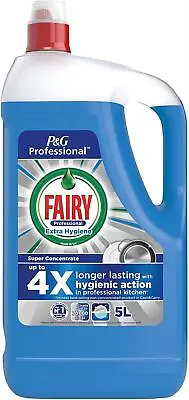 Fairy Abtibacterial Washing Up Liquid (Blue) 5ltr • £23.43