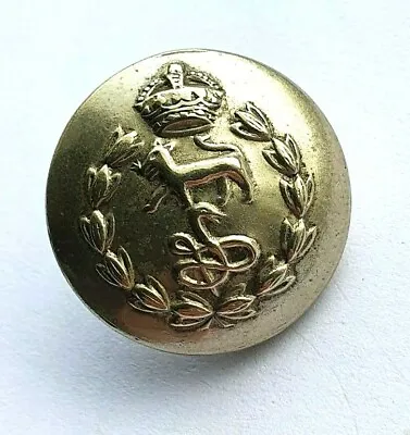 Bengal Nagpur Railway Volunteer Rifle Corps 22m Button - Very Scarse Button KC • £28.83