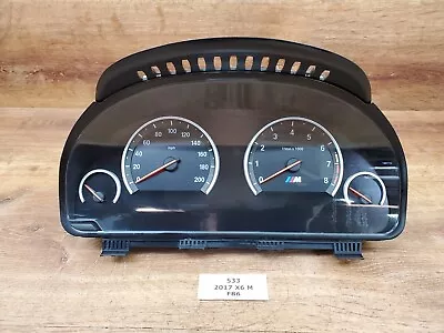 ✅ 14-18 OEM BMW F85 X5M F86 X6M Instrument Cluster Speedometer Siemens VDO • $460.35