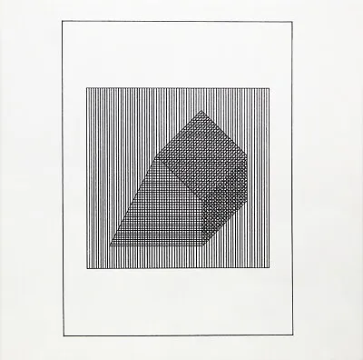 Sol LeWitt | Untitled X From  Ficciones  | 1984 | Serigraph | Mint Condition • $125