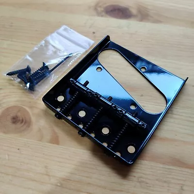 £11.99 • Buy New B-stock Stealth Black Top Or Through Tele Telecaster Bridge Ashtray Style