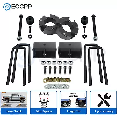 3  Front + 3  Rear Leveling Lift Kit + Diff Drop For Toyota Tacoma 4WD 2005-2020 • $85.95