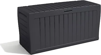 Keter Xl Large Storage Shed Garden Outside Box Bin Tool Store Lockable • £66.96
