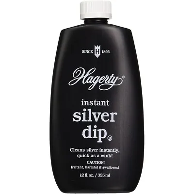 Hagerty Instant Silver Dip Tarnish Remover Made In USA 12 Ounce • $16.95