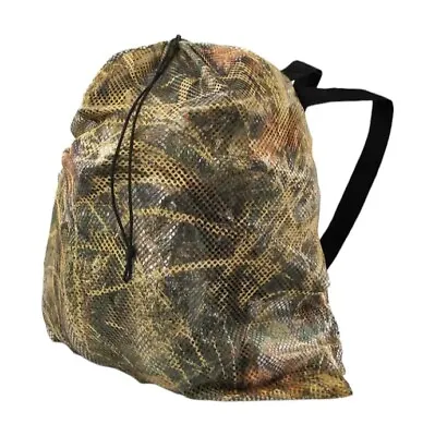 33  Hunting CAMO Decoy Mesh Bag With Adjustable Shoulder Straps Camouflage • $13.95