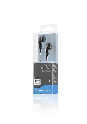 $19.99 • Buy Genuine Sennheiser MX375 In-Ear Headphones Earphones - Black New