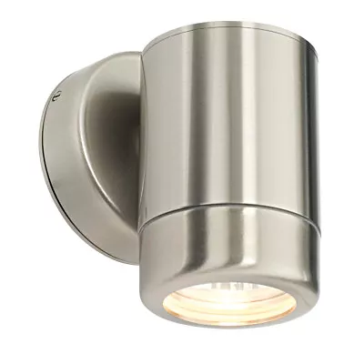 £45.76 • Buy ATLANTIS Outdoor GU10 Wall Light - Marine Grade Steel Spotlight Waterproof IP65