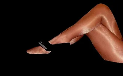 PEAVEY HIGH GLOSS TIGHTS SHINY Shimmer B C D Q Hooters Uniform Sheer 40 Denier • $18.78