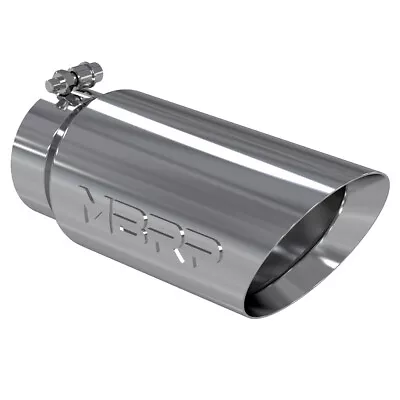 MBRP T5053 Stainless Steel Dual Wall Angled Round 5 Inch Universal Exhaust Tip • $86.99