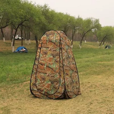 Portable Outdoor Pop Up Privacy Tent Camping Shower Toilet Changing Room Hiking • £16.99