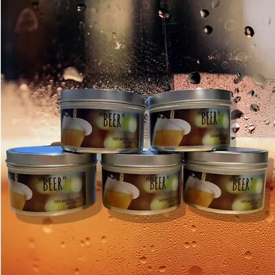 Beer Scented Candle Great For A Man Gift Or Beer Lover/man Cave • $17.50