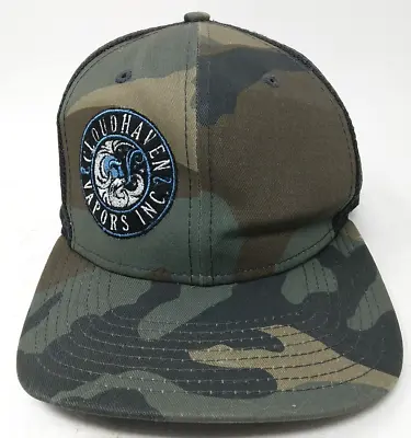 New Era 9 Fifty Camouflage Mesh Back Snapback Hat Cloudhaven Vapors Inc. Adjusta • $7.95