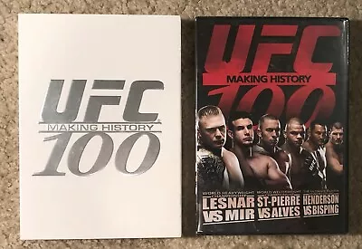 UFC 100 Making History DVD W/ Slipcover (2-Discs 2009) New & Factory Sealed • $4.99