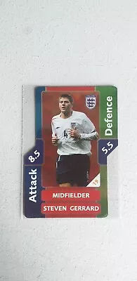 Steven Gerrard 2006 Topps Match Attax England Foil Football Card Liverpool  • £1.50