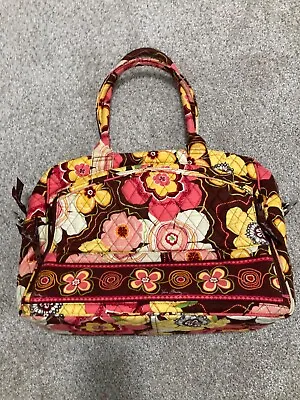 Vera Bradley Buttercup Quilted Laptop Travel Bag 12X15X6 • $33