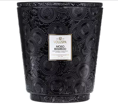 Voluspa Moso Bamboo Luxury Large 5-wick Hearth Scented Candle 123 Oz New • $184.90