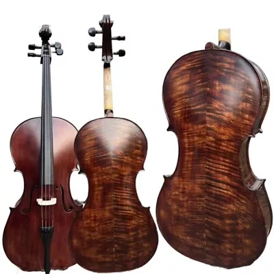 SONG Brand Solid Wood Cello 7/8 Nice Spurce Maplebig And Resonant Sound #15251 • $799