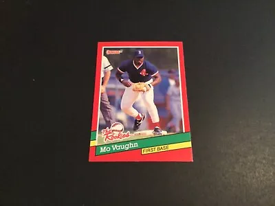 1991 Donruss The Rookies Mo Vaughn # 36 Boston Red Sox  • $1