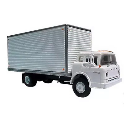 Athearn 2741 HO White Ford C-Series With Van Body Ready To Roll • $13.99