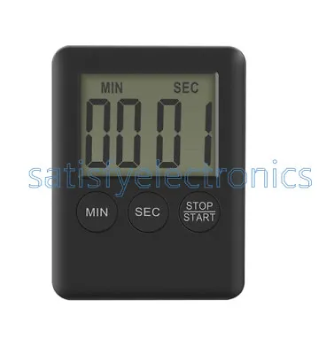 Large LCD Digital Kitchen Cooking Timer Count-Down Up Clock Loud Alarm Magnetic • $1.68