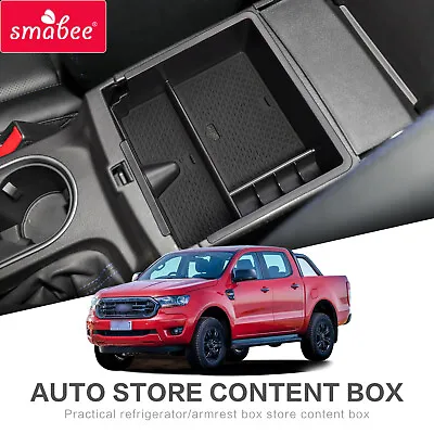 Car Center Console Armrest Storage Box For FORD RANGER 2012 - 2023 Accessories • $28.49