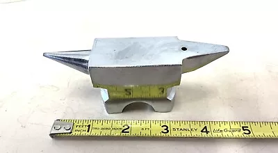 Vintage  Small  Mini Steel Jewelers/Blacksmith  Anvil  1.25 Lb. 4 1/2” Long. • $10