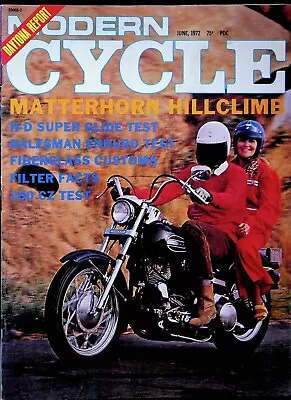 Matterhorn Hillclimb - Modern Cycle Vol. 8 No. 6 June 1972 Magazine • $9.95