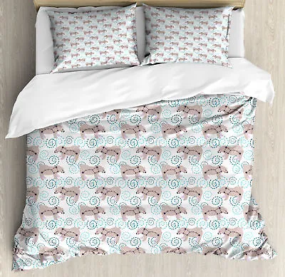 Nursery Nature Duvet Cover Set Twin Queen King Sizes With Pillow Shams Ambesonne • £96.50