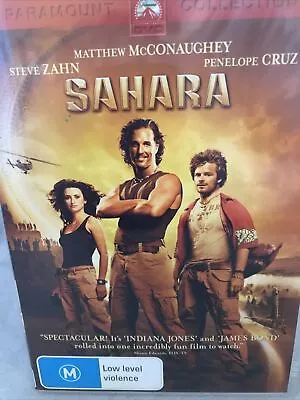 Sahara  (DVD 2005) Very Good Condition. Free Shipping. • $5.99