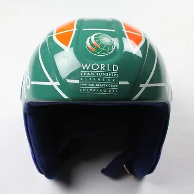 Vintage 1999 World Championships Alpine Ski Helmet Briko Size L 58 - Vail • $99.99