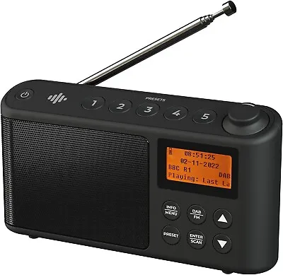 I-box DAB/DAB+ & FM Radio Mains And Battery Powered Portable DAB Radios Digital • £21.90