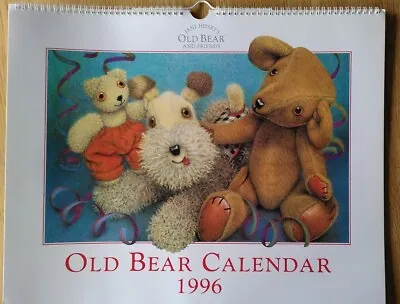 Jane Hissey's Old Bear And Friends Calendar 1996 By Hutchinson -unmarked. • £4.99