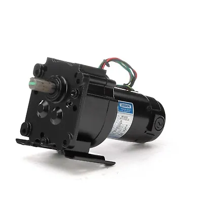 Leeson M1115025.00 Electric Motor 1/20 HP 9 Rpm 90 Volt DC VDC 34 Frame • $706.86