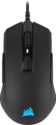 Corsair M55 RGB PRO Wired Gaming Mouse Ambidextrous Black Optical 12400 DPIO • £25