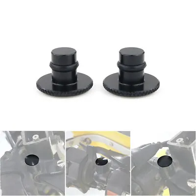 Motor Mirror Blanking Off Plugs Screw Fit For Ducati Scrambler-Flat Track Pro  • $7.49