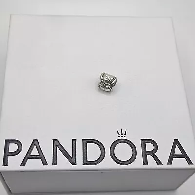 Genuine Pandora 18th Birthday Everlasting Heart Spacer Charm ALE 925 #791047 • £15