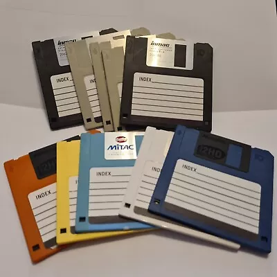 15x  FLOPPY DISKS 3.5 Inch 1.44 MB. Used And Formatted  • £10